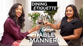 Dining Etiquette Every Woman Should Know Table Manners Tips ft Alice Sylvia [upl. by Adyl]