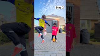 BABY RONALDO LEARNS VIRAL FOOTBALL SKILL [upl. by Ahouh]