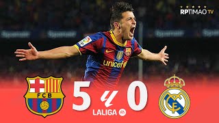 Barcelona 5 x 0 Real Madrid ● La Liga 1011 Extended Goals amp Highlights with Stadium Sound ᴴᴰ [upl. by Anastice]