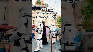 Kylo Ren amp Stormtroopers Galaxy’s Edge [upl. by Gwenette399]