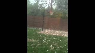 Dayton Ohio Hailstorm  52511 Hail Storm [upl. by Standley831]