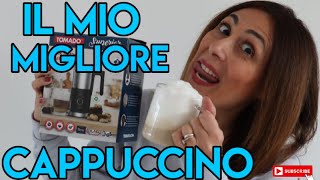 LA MIGLIORE MACCHINETTA PER AVERE IL CAPPUCCINO  cappuccino italy mousse [upl. by Arlie]