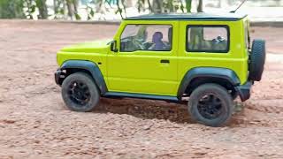 112 Scale  FMS Suzuki Jimny off road driving  4×4 rc car youtubevideo 4wd [upl. by Oyek418]