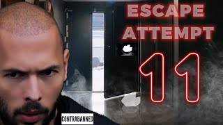 Exposing Andrew Tates 11th Escape Attempt [upl. by Eceeryt563]