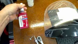 Installing a new shorter thicker Clearview Shields Windshield on my 2023 Kawasaki Voyager [upl. by Eislel]