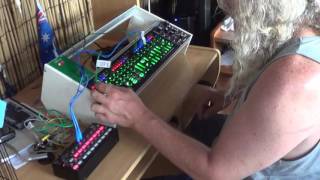 SYSTEM 1M and KORG SQ 1 as sequencer run [upl. by Meridel479]