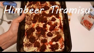 Leckeres Rezept Tiramisu  Himbeeren Kuchen selber machen  Beautiful Cake Recipe [upl. by Tyne]