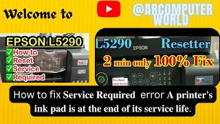 Epson printer service required error epson epsonprinterservice printerservice epsonservicecenter [upl. by Emanuele]