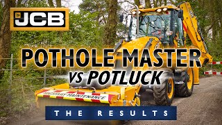 JCB Pothole Master vs Pot Luck  the results [upl. by Carnes]