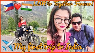 FILIPINO IN INDIA  FILIPINO INDIAN INTERRACIAL COUPLE  Fayes Diary [upl. by Charla32]