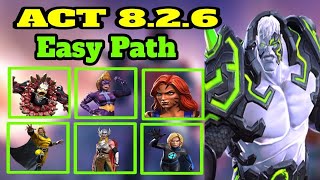 Mcoc ACT 826 Easy Path Completion bahamut [upl. by Dasha]