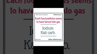 Kali carb  Iodium  Homeopathic medicine materiamedica bhms [upl. by Nnylsaj572]