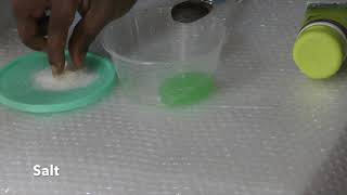 how to make teatree shampoo slime with salt  slime with tea tree shampoo and salt  Slime Videos [upl. by Aina]