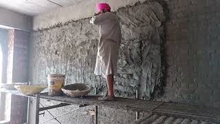 How to plaster  Plaster kaise kare  Plaster work [upl. by Wilona]