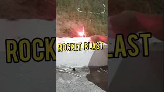 Rocket Blast 🚀💥🔥 shorts 98 fireworks trending firecrackers fireworksfestival rockets kolkata [upl. by Bergmans]