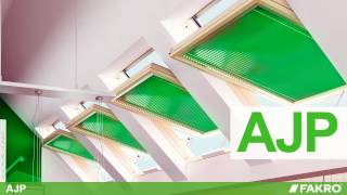 FAKRO roof windows  AJP venetian blind [upl. by Wang]