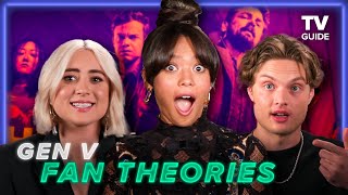 Gen V Cast Reacts to Fan Theories Potential The Boys Crossover [upl. by Hakeem]