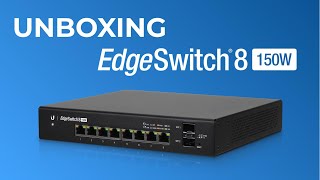 Unboxing EdgeSwitch ES8150W PoE e Alimentado por Baterias [upl. by Chas]