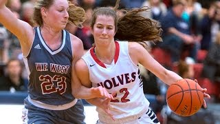 Black Hills vs WF West Girls Basketball [upl. by Foulk]