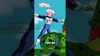 Future Trunks Prevents Cell From Transforming Dragon Ball Z Edit [upl. by Airdnax]