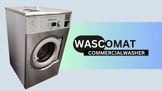 WASCOMAT W730CC FRONT LOAD WASHER SERIAL NUMBER 005210430385 [upl. by Alexis632]