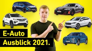 Ausblick Elektroautos 2021  Neue Modelle amp Highlights – präsentiert von Yello [upl. by Gonick873]