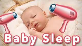 120min  Baby Fön Geräusch zum einschlafen  Haarfön für Babys  Hair Dryer Sleep Sounds [upl. by Ciapha]