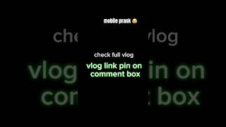 mobile prank check full video [upl. by Ahsenid576]