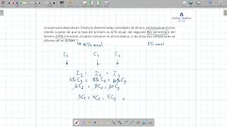 Regla de interés simple  Problema XIII [upl. by Ponzo]