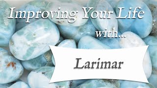 LARIMAR 💎 TOP 4 Crystal Wisdom Benefits of Larimar Crystal  Stone of Spirituality [upl. by Accalia]