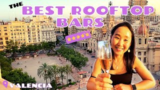 Exploring Valencia Spains BEST Rooftop Bars Which is best 🇪🇦🍹 [upl. by Caniff]