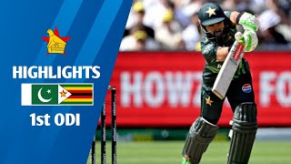 Pakistan vs Zimbabwe 1st ODI 2024 Highlights  PAK vs ZIM 2024  PAK vs ZIM 1st ODI Highlights 2024 [upl. by Taber659]