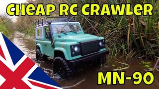 MN90 Land Rover D90 RC Truck 112 Scale cheap RC truck Ready to Run MN 90 [upl. by Sumaes]