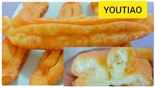 HOW TO MAKE CHINESE DOUGH STICK  YOUTIAO RECIPE [upl. by Abehsile]