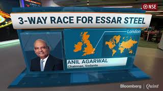 Anil Agarwal On The 3Way Race For Essar Steel [upl. by Selda]