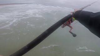 Gunnamatta beach Australian Salmon fishing [upl. by Raynold424]