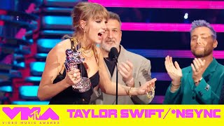 NSYNC Presents Taylor Swift w Best Pop Award  2023 VMAs [upl. by Tannenbaum]