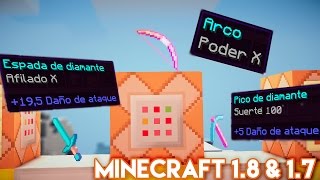 Como ENCANTAR al NIVEL X o INFINITO  TRUCO DE COMANDOS MINECRAFT 18 y 17  Isman64 [upl. by Cyril]