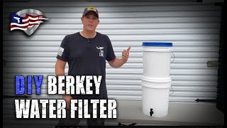 DIY Berkey Water Filter System CHEAP [upl. by Selec]