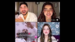 Waliullah amp Faryal amp Geet TikTok live funny video…🤣🤣🤣 [upl. by Arenat]