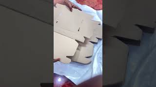 Jewellery packing box unboxing [upl. by Atsylac]