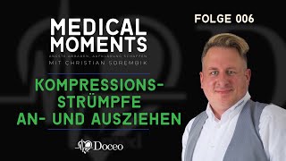 Doff NDonner  Kompressionsstrümpfe an und ausziehen  Pflege  Medical Secrets  Folge 006 [upl. by Anifares]