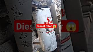 water separator diesel fuel filter replacement truck dieselengine shorts [upl. by Amjan]