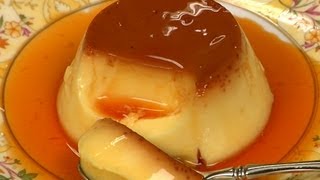 How to Make Custard Pudding Easy Custard Pudding Recipe  Egg Pudding  Cooking with Dog [upl. by Eillak]