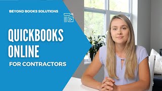 Quickbooks Online For Construction Companies [upl. by Belter951]