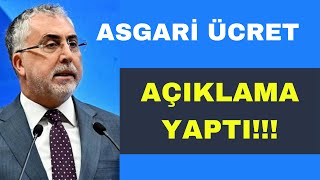 Bakan Işıkhannın Asgari Ücret Açıklaması Geldi❗️4d işçi kadrosu son dakika [upl. by Adnyleb]