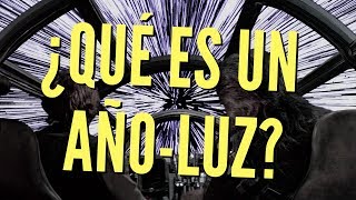 ¿Qué es un año luz EXPLICACIÓN DE UN MINUTO [upl. by Mond247]