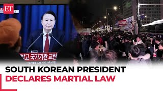 South Korean President Yoon Suk Yeol declares Martial Law claims opposition sides with North Korea [upl. by Sandra]