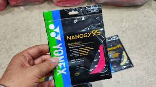 Yonex Nanogy 95 extra durable heavy duty High tension string badminton nanogy racket yonex [upl. by Hiroko407]