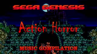 SEGA Genesis Action Horror Music Compilation Real Hardware [upl. by Cooperman]